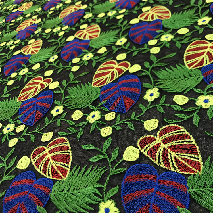 Embroidered Fabric Evening Women's Polyester for Women's Wear Wholesal 5